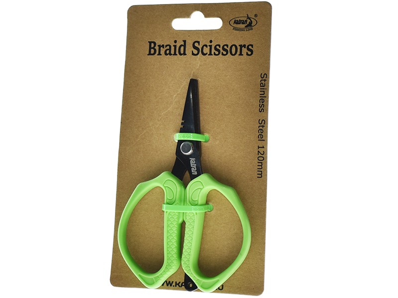 Katran Braid Scissors Stainless Steel 120mm