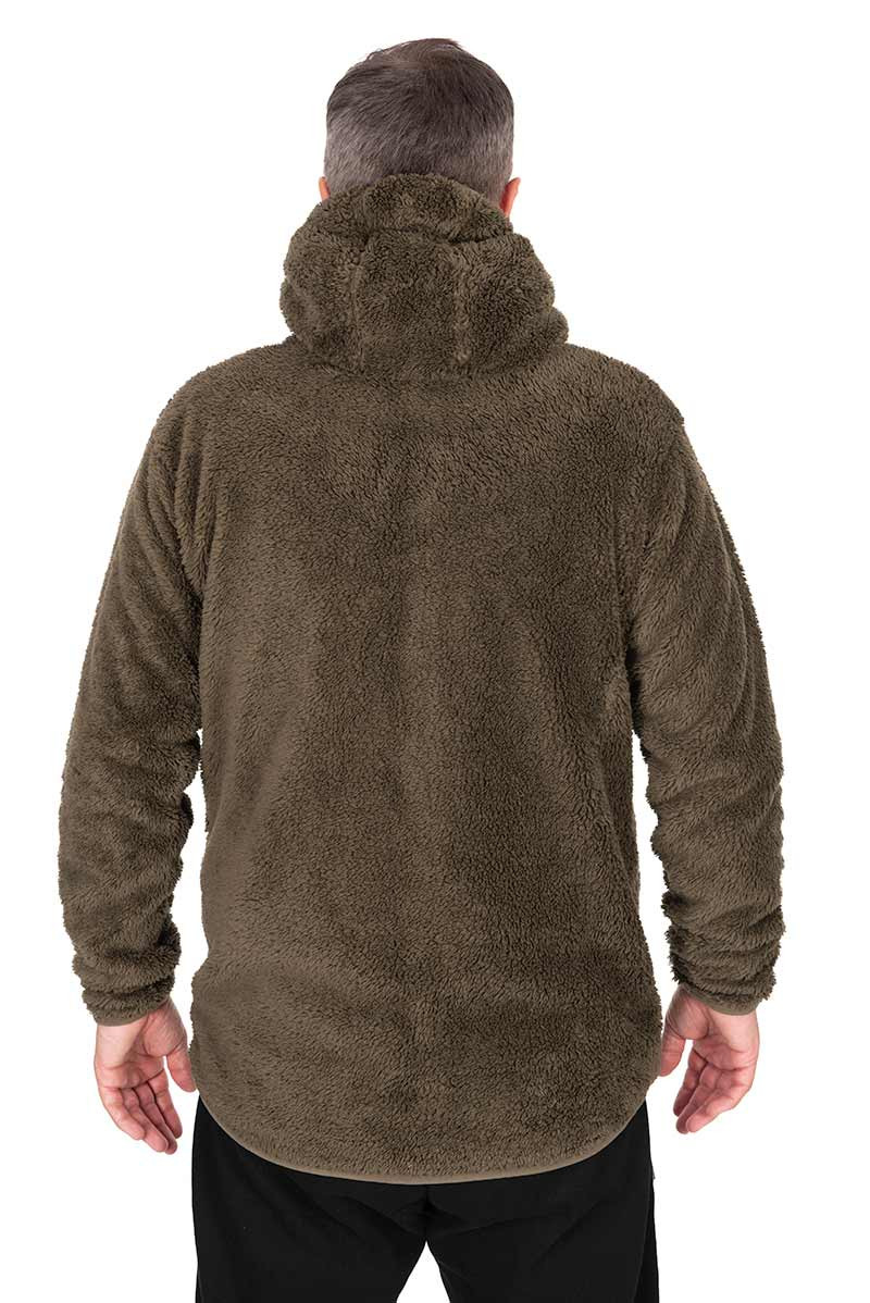 Fox HD Premium Full Zip Teddy Jacket - Khaki Striukė su užtrauktuku