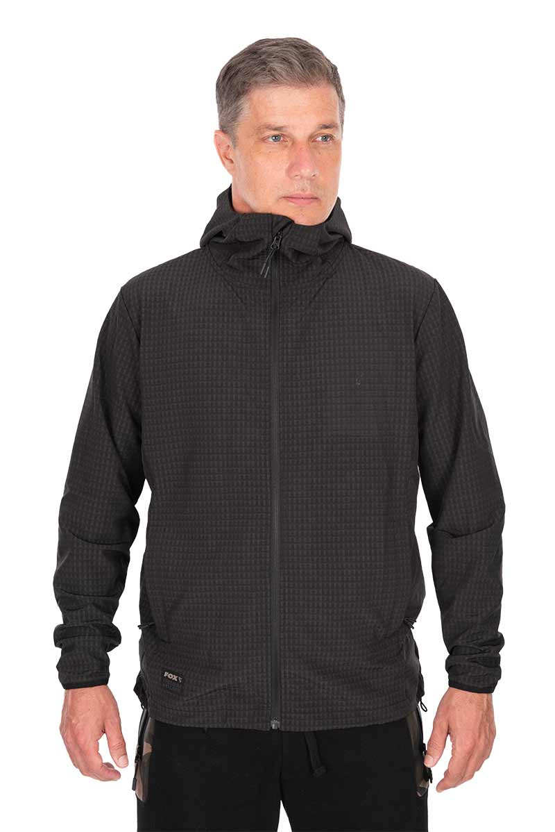 Fox Premium Mid Layer Jacket - Black Lengva kvėpuojanti striukė