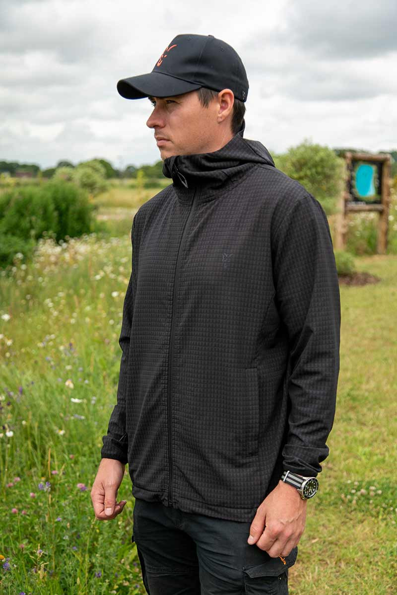 Fox Premium Mid Layer Jacket - Black Lengva kvėpuojanti striukė