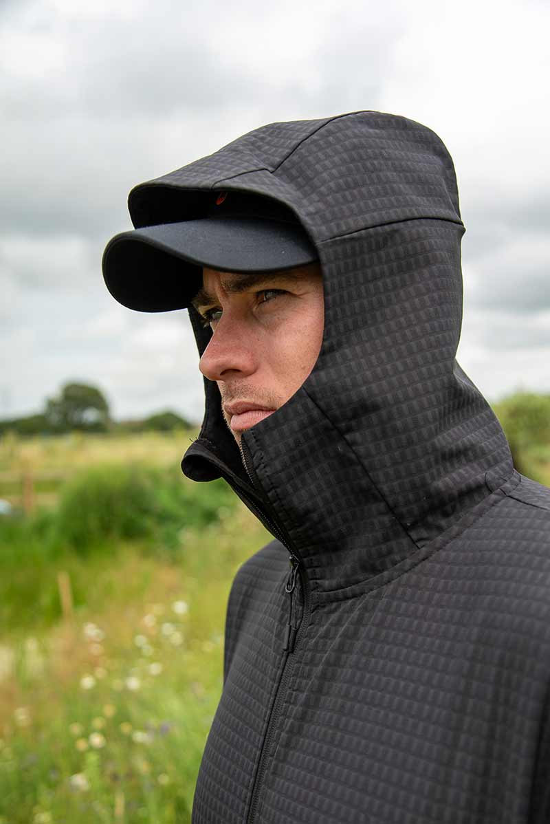 Fox Premium Mid Layer Jacket - Black Lengva kvėpuojanti striukė