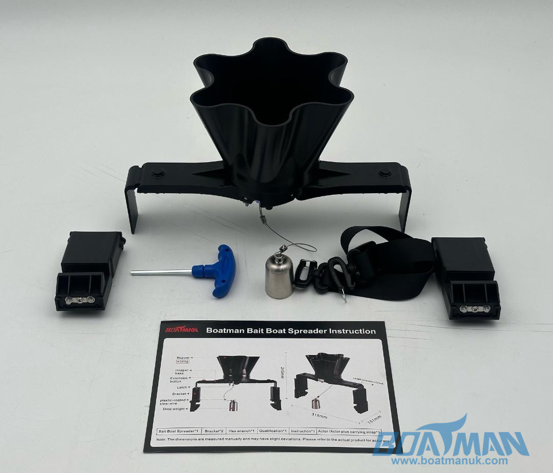 Boatman Bait Spreader Fits Boatman Bait Boats, Actor, Actor Plus & Vulcan