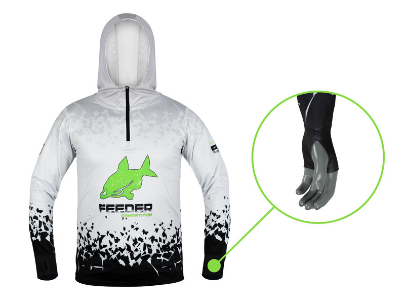 Hooded T-shirt Delphin UV ARMOR 50+ Reaxe