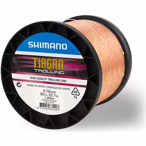 TIAGRA TROLLING 20LB 1000M CLEAR PINK