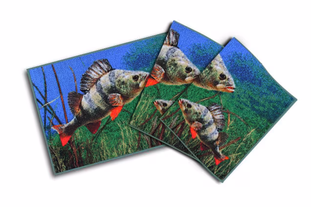 3D perches rug
