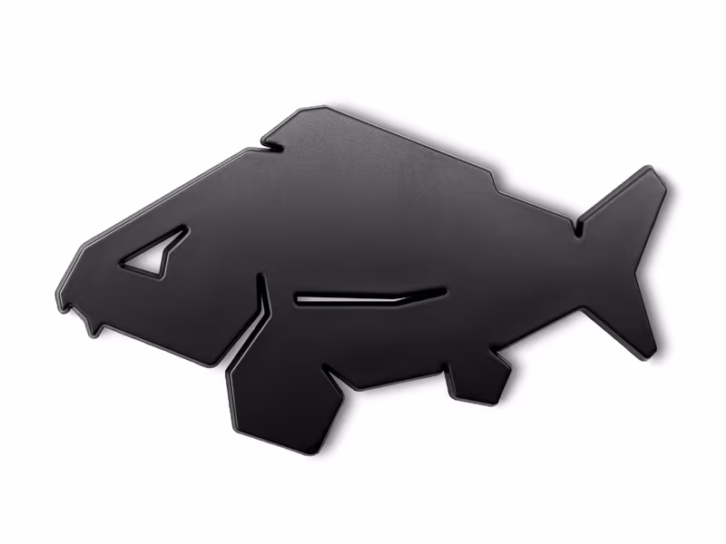 3D sticker Delphin CARP Black