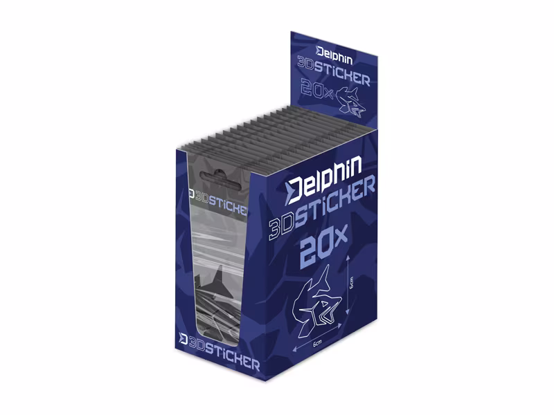 3D sticker Delphin PIKE