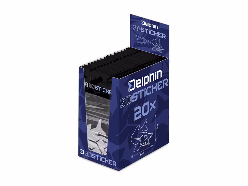 3D sticker Delphin PIKE
