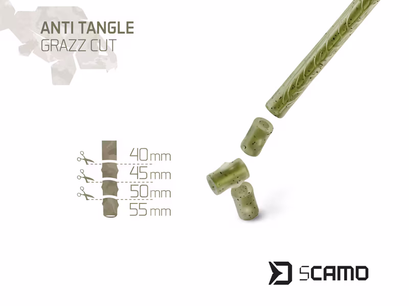 Anti tangle sleeve Delphin sCAMO GRAZZ Cut 10 pcs