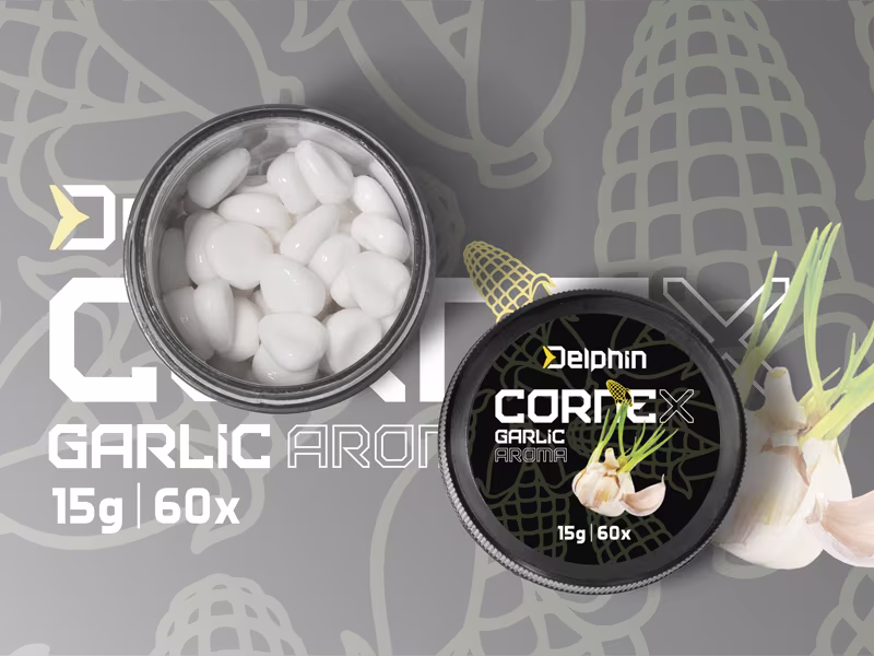 Artificial bait Delphin CorneX Pop Up / 60pcs