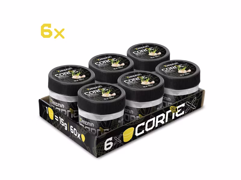 Artificial bait Delphin CorneX Pop Up / 60pcs