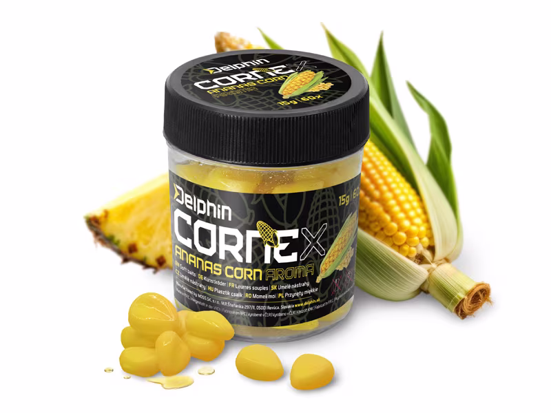 Artificial bait Delphin CorneX Pop Up / 60pcs