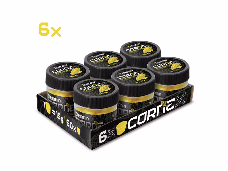 Artificial bait Delphin CorneX Pop Up / 60pcs