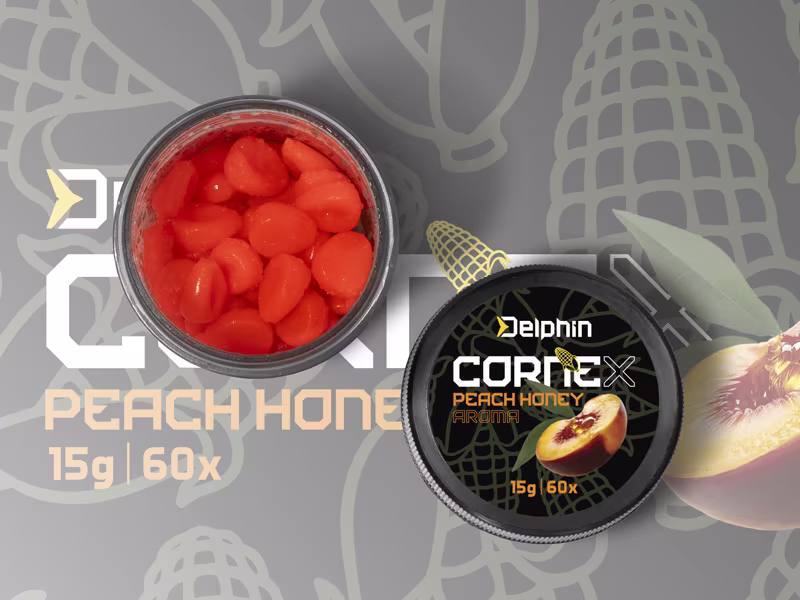 Artificial bait Delphin CorneX Pop Up / 60pcs