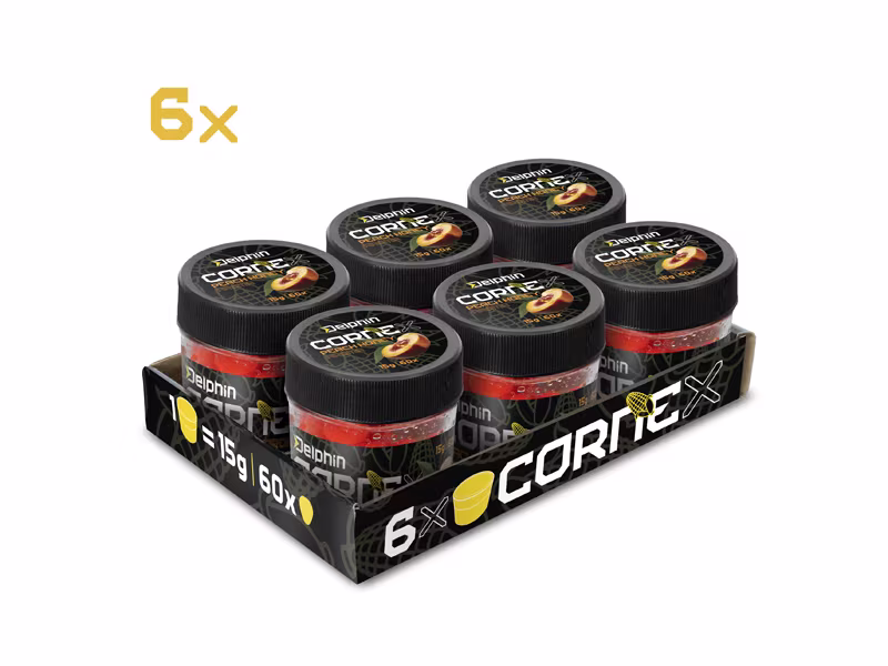Artificial bait Delphin CorneX Pop Up / 60pcs