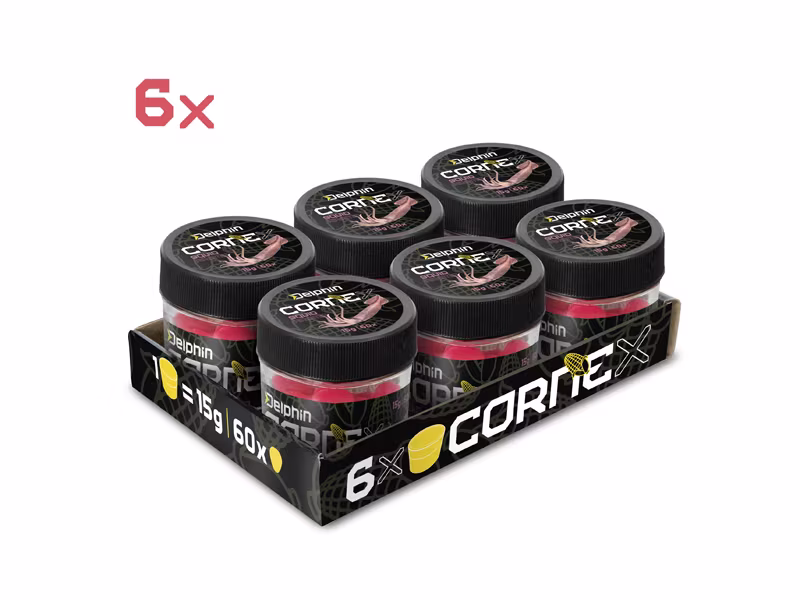 Artificial bait Delphin CorneX Pop Up / 60pcs