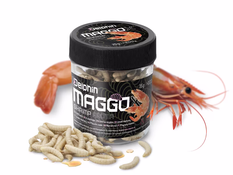 Artificial bait Delphin MaggoX Pop Up