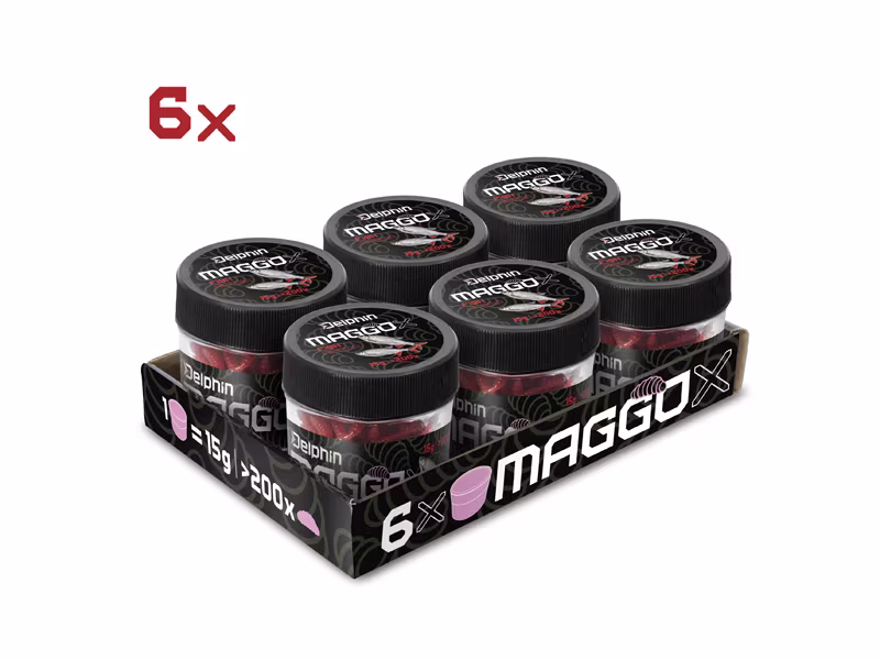 Artificial bait Delphin MaggoX Pop Up