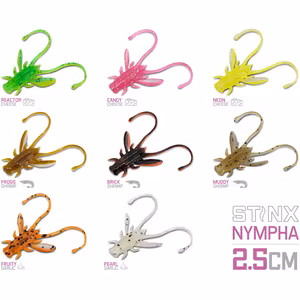 Artificial lure Delphin B! Stinx NYMPHA / 20pcs