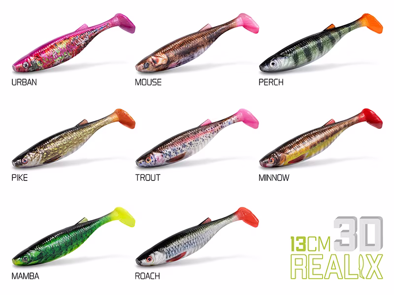 Artificial lure Delphin Realix 3D / 2 pcs