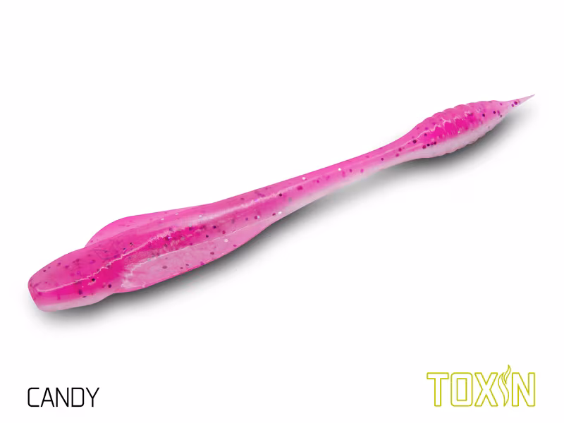 Artificial lure Delphin TOXIN Uvs / 8pcs