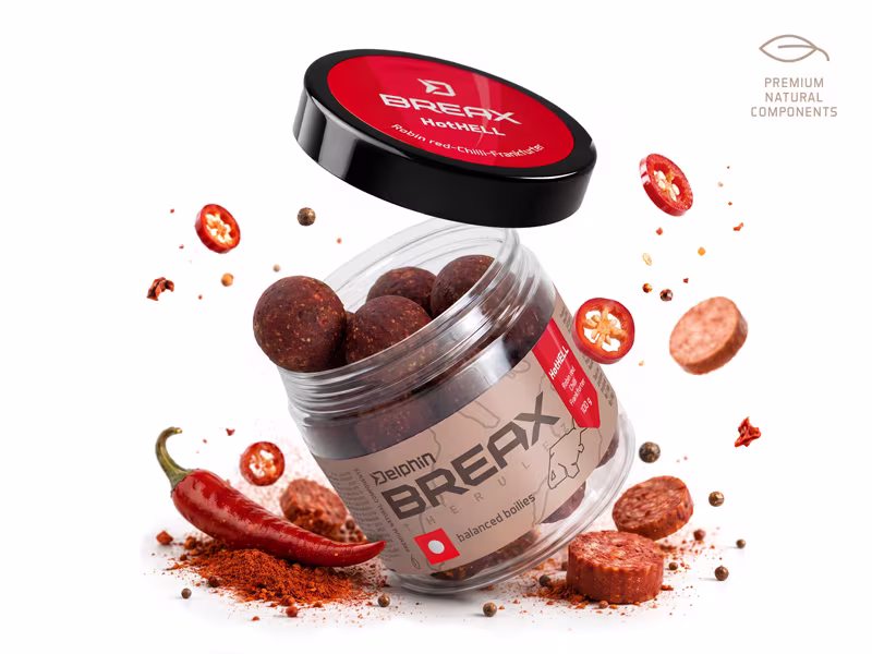 Balanced boilies Delphin BreaX / HotHELL