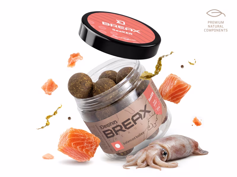 Balanced boilies Delphin BreaX / SeaKER