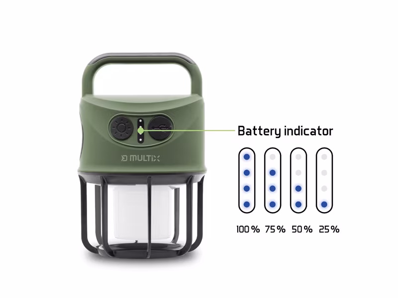 Camping Lamp Delphin Multix 3W/4400mAh