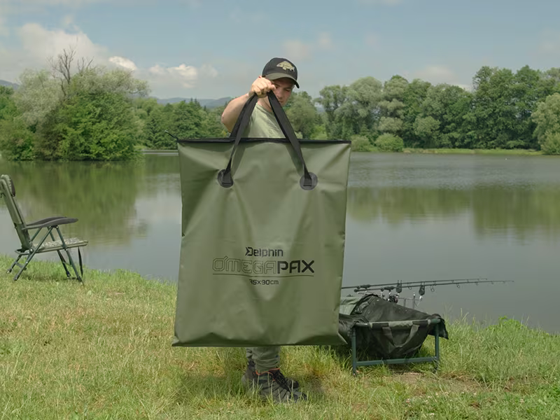 Carpe landing net head case Delphin OmegaPAX