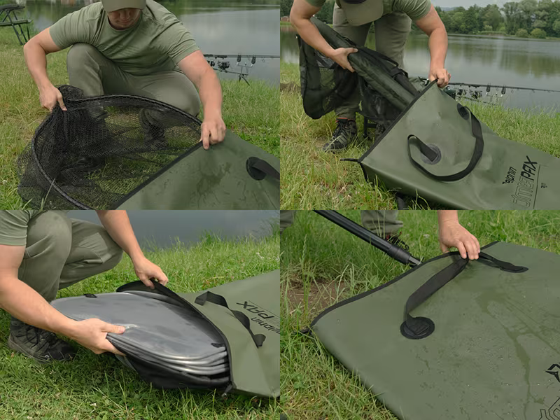 Carpe landing net head case Delphin OmegaPAX