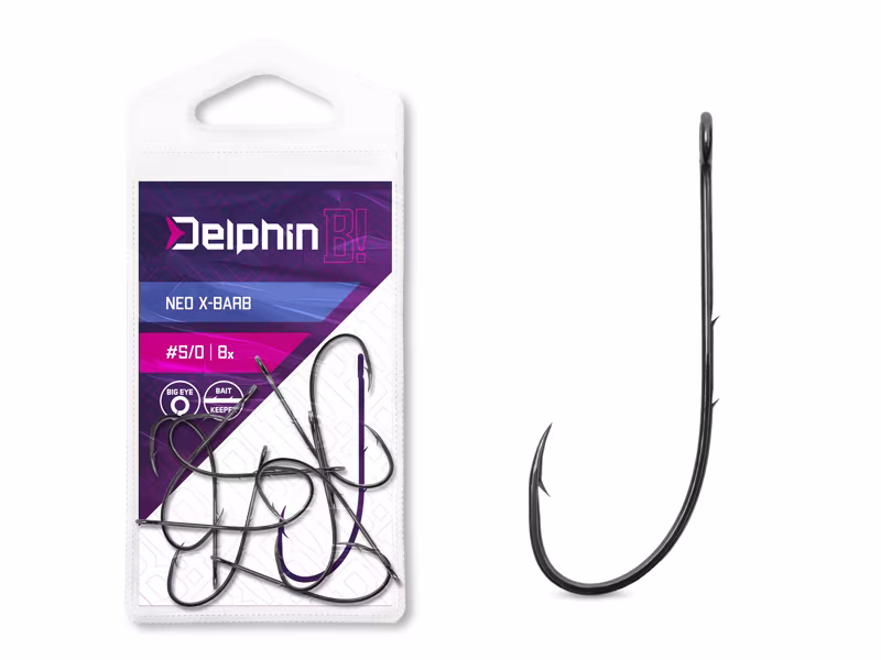 Cheburashka hook Delphin B! NEO X-BARB / 8pcs