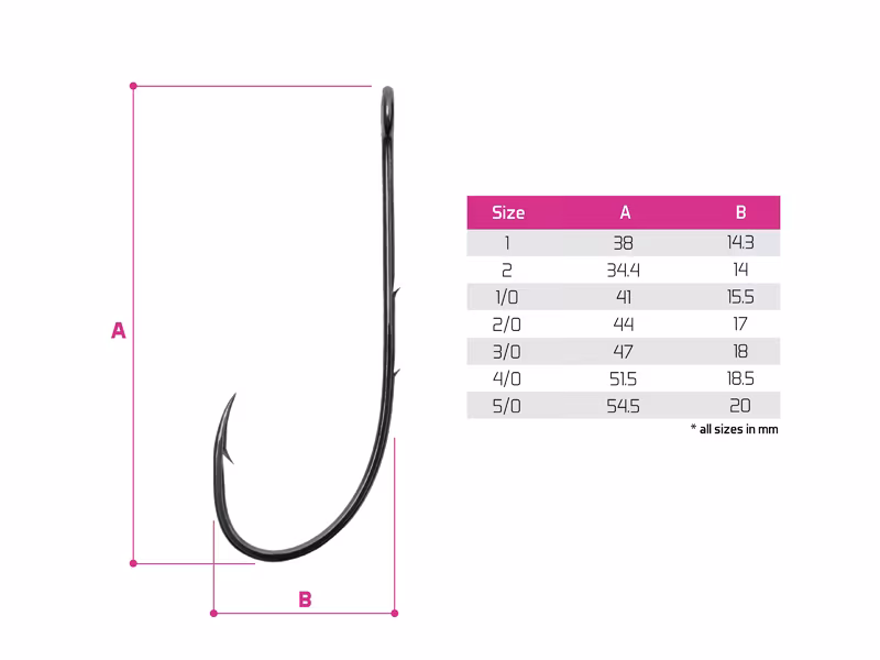 Cheburashka hook Delphin B! NEO X-BARB / 8pcs