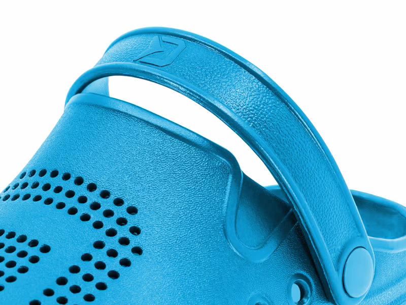 Clogs Delphin OCTO / azure blue