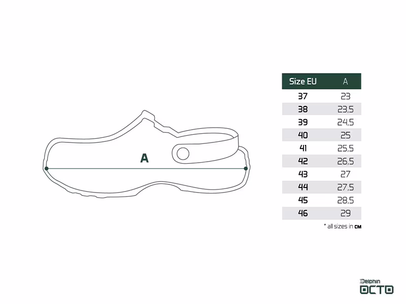 Clogs Delphin OCTO / green