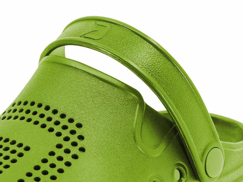 Clogs Delphin OCTO / lime green