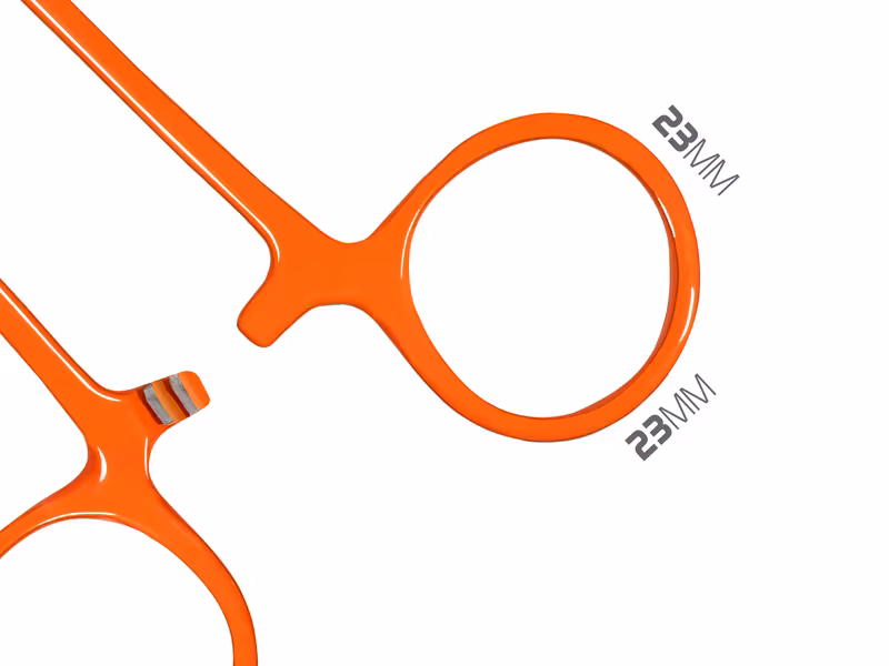 Curved forceps Delphin ATAK! REFLEX