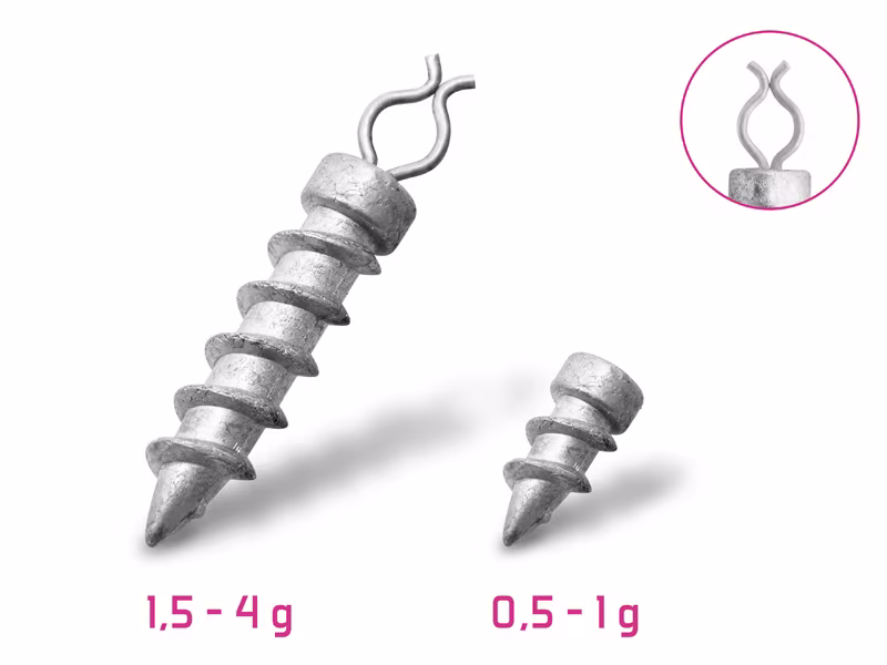 Delphin B! Screw-in Additional Weight / 10pcs