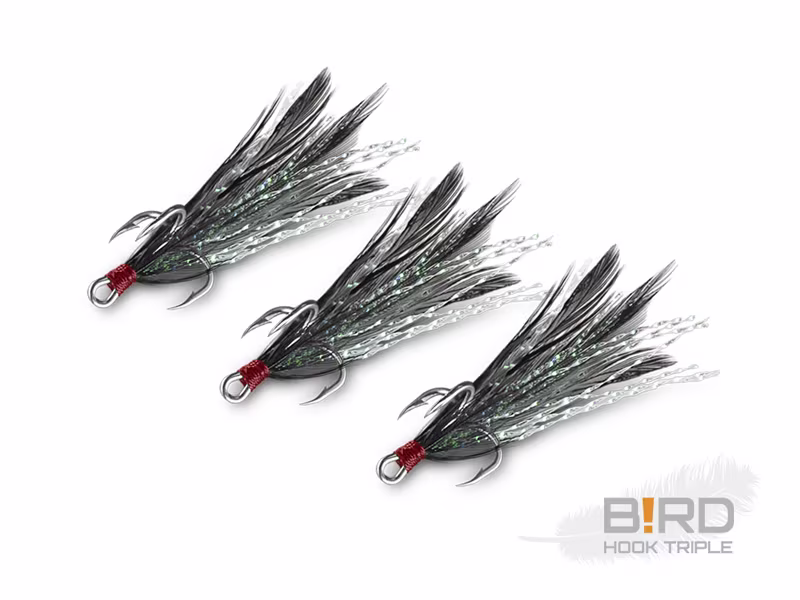 Delphin B!RD Hook TRIPLE / 3pcs