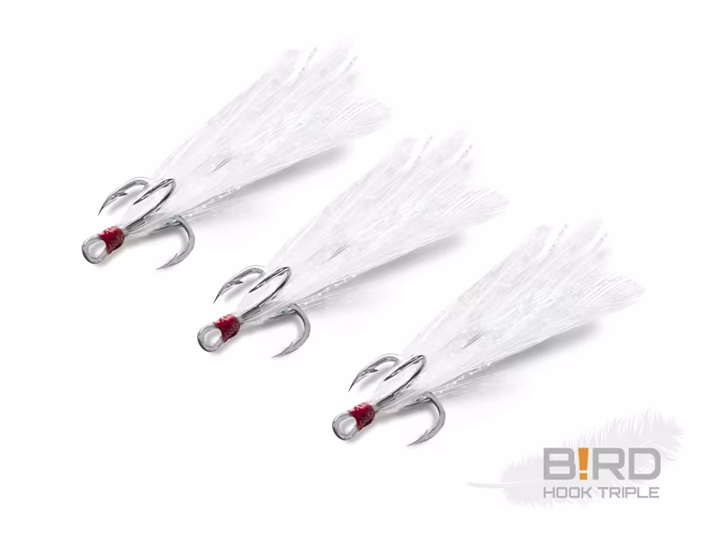 Delphin B!RD Hook TRIPLE / 3pcs
