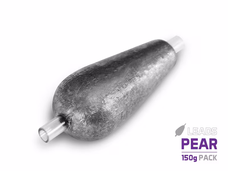 Delphin LEADS set of pear sinkers with a tube