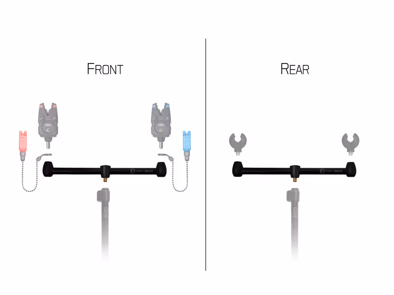 Delphin SimpleBUZZ bar for two rods