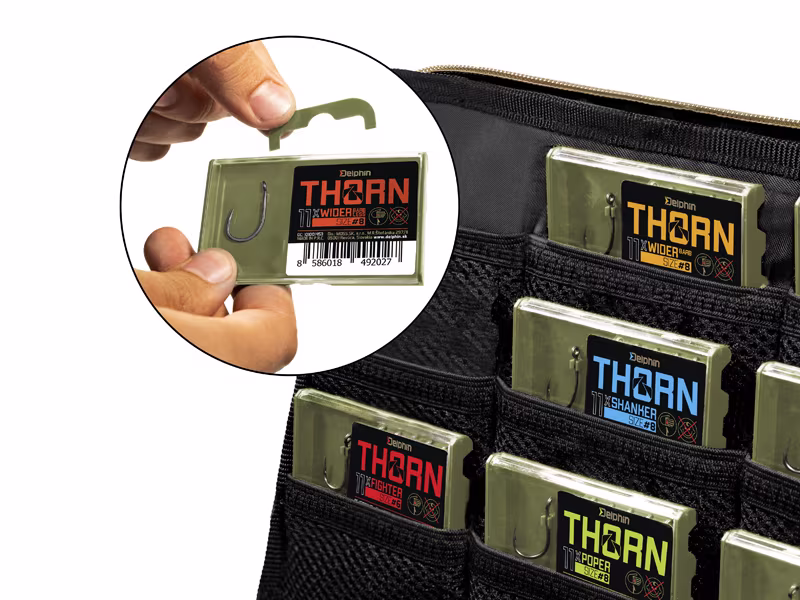 Delphin THORN Wider BarbLESS 11x