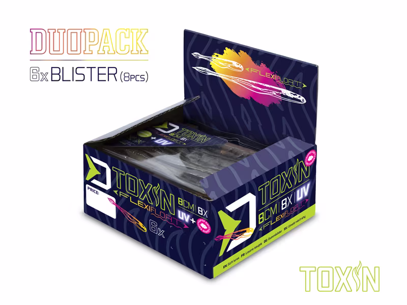 DuoPACK BOX Delphin TOXIN UVs / 6 x 8pcs