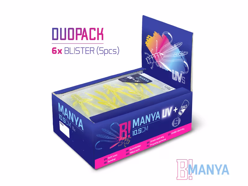DuoPACK BOX Nymfa Delphin MANYA UVs / 6x 5pcs
