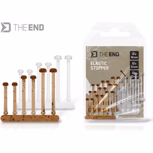 Elastic stopper Delphin THE END / 36 pcs