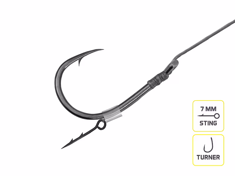 Feeder rig Delphin Braided Sting / 10pcs