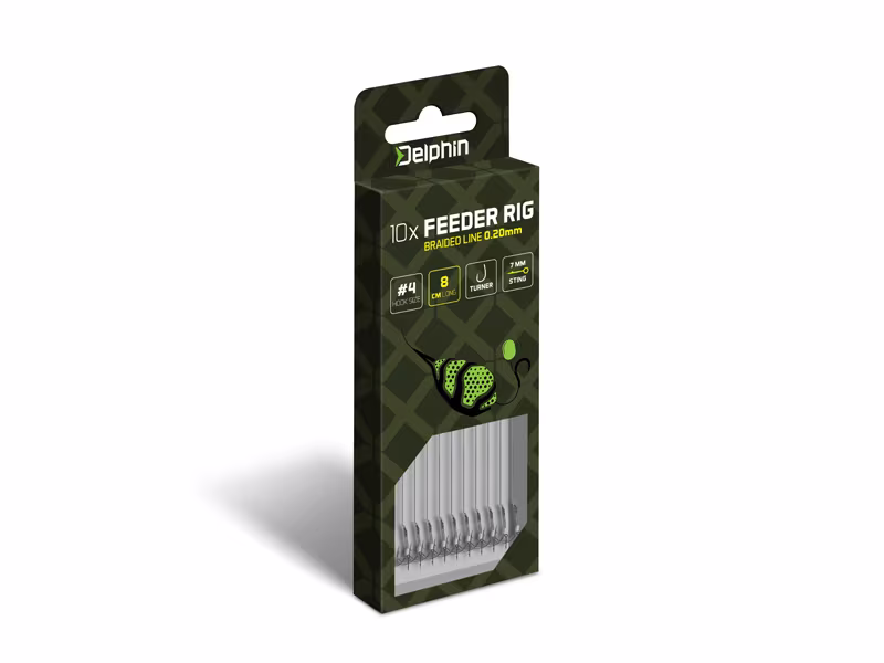 Feeder rig Delphin Braided Sting / 10pcs