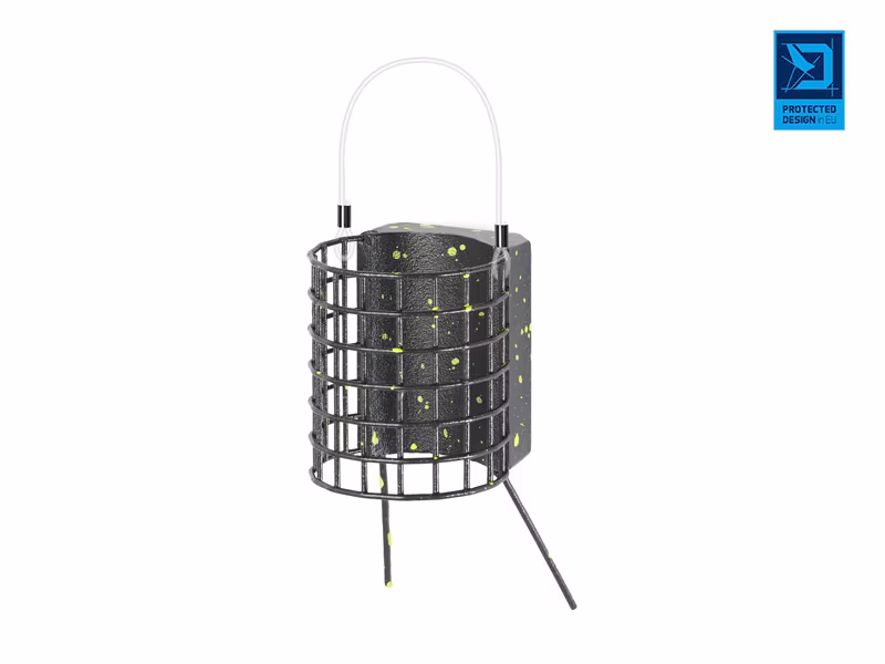 Feeder with Lead Weight Delphin RiverSTIX