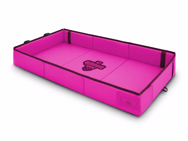 Fish mat with sideboards Delphin DUOMAT QUEEN WOW