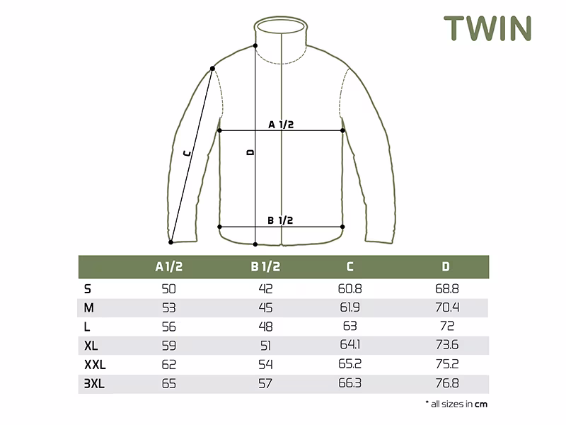Fleece zip jacket Delphin TWIN